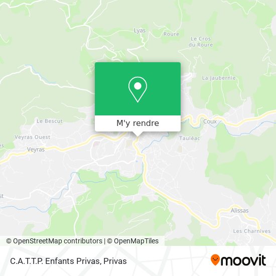 C.A.T.T.P. Enfants Privas plan