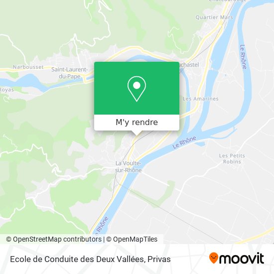 Ecole de Conduite des Deux Vallées plan