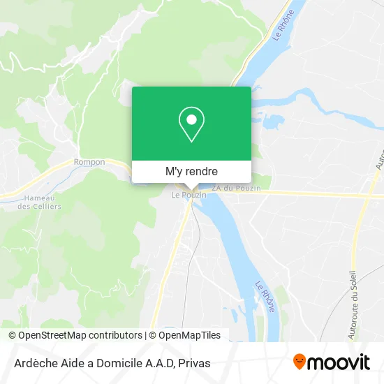 Ardèche Aide a Domicile A.A.D plan