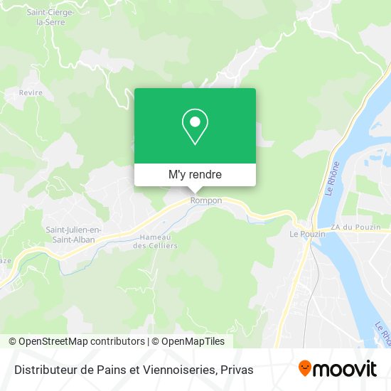 Distributeur de Pains et Viennoiseries plan