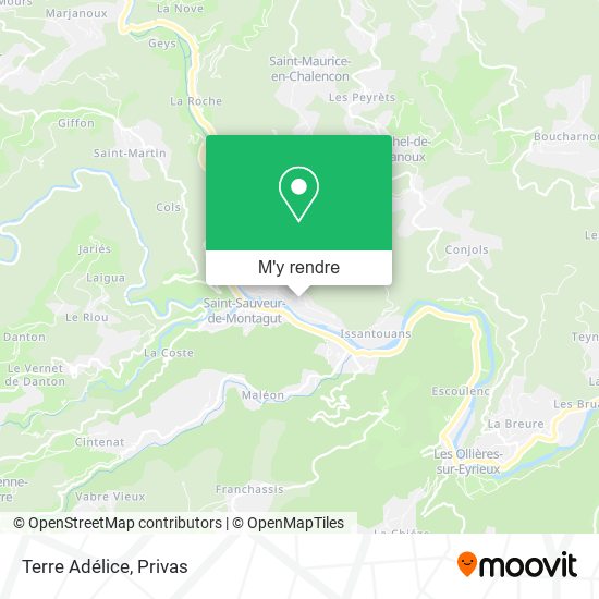 Terre Adélice plan