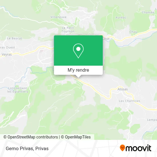 Gemo Privas plan