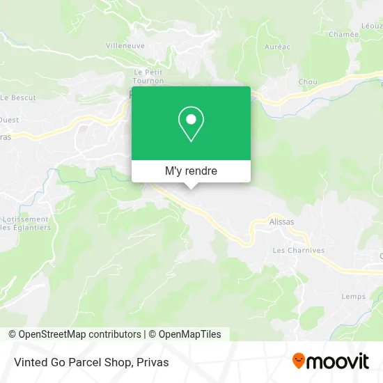 Vinted Go Parcel Shop plan