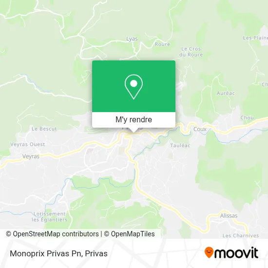 Monoprix Privas Pn plan