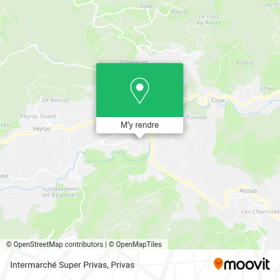 Intermarché Super Privas plan