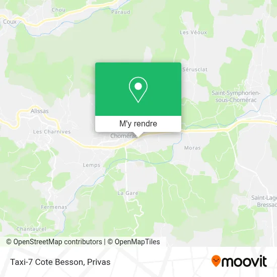 Taxi-7 Cote Besson plan