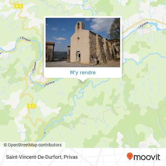 Saint-Vincent-De-Durfort plan