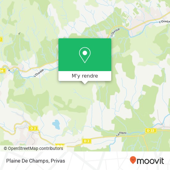 Plaine De Champs plan