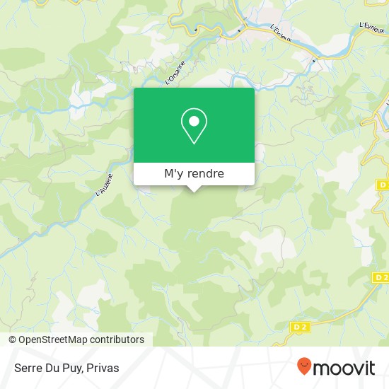 Serre Du Puy plan