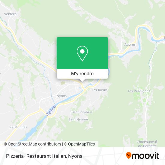 Pizzeria- Restaurant Italien plan