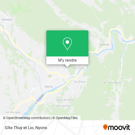 Gîte Thuy et Lio plan