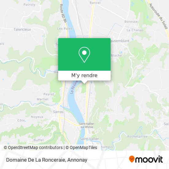 Domaine De La Ronceraie plan