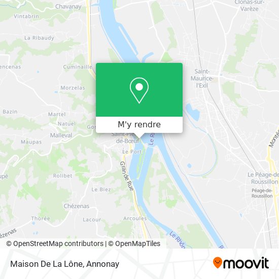 Maison De La Lône plan