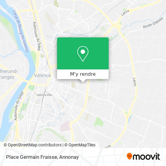 Place Germain Fraisse plan