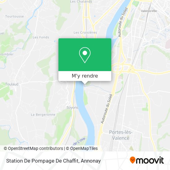 Station De Pompage De Chaffit plan