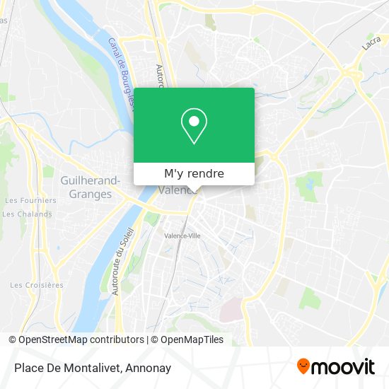 Place De Montalivet plan