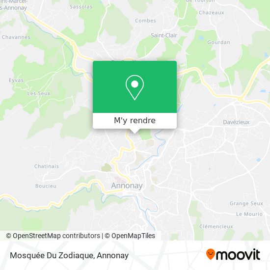 Mosquée Du Zodiaque plan