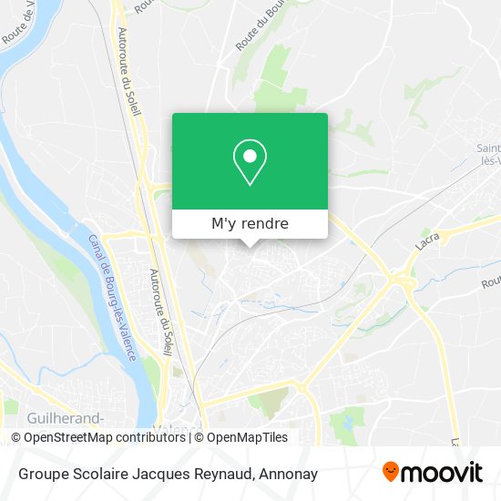 Groupe Scolaire Jacques Reynaud plan