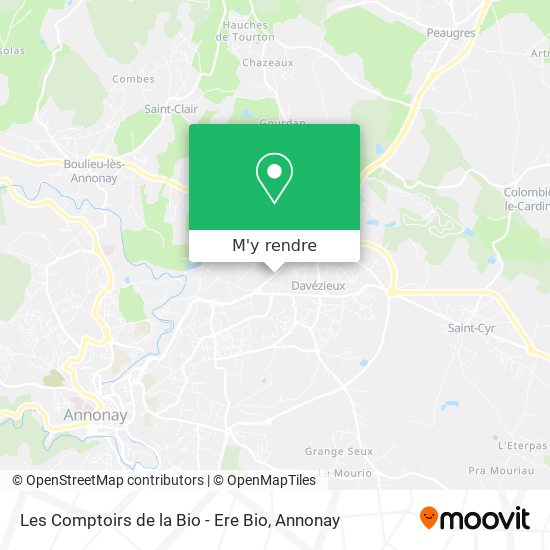 Les Comptoirs de la Bio - Ere Bio plan