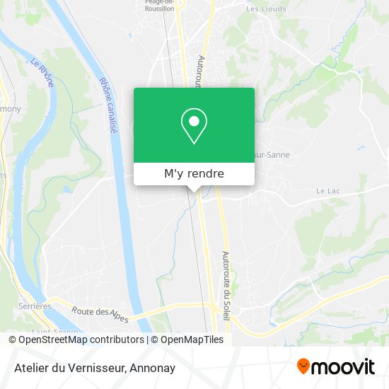 Atelier du Vernisseur plan