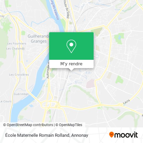 École Maternelle Romain Rolland plan
