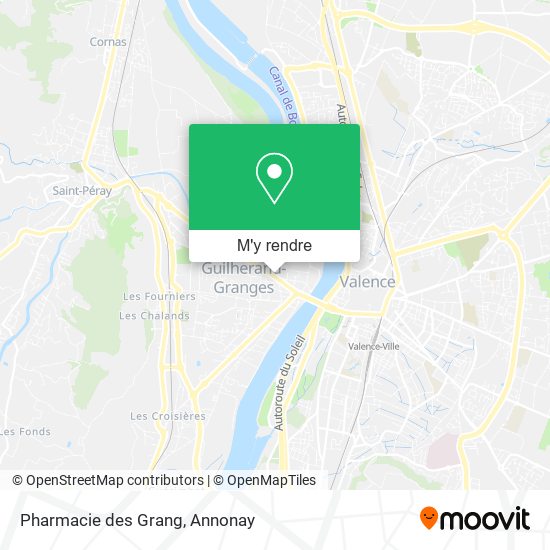 Pharmacie des Grang plan