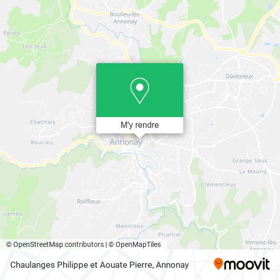 Chaulanges Philippe et Aouate Pierre plan