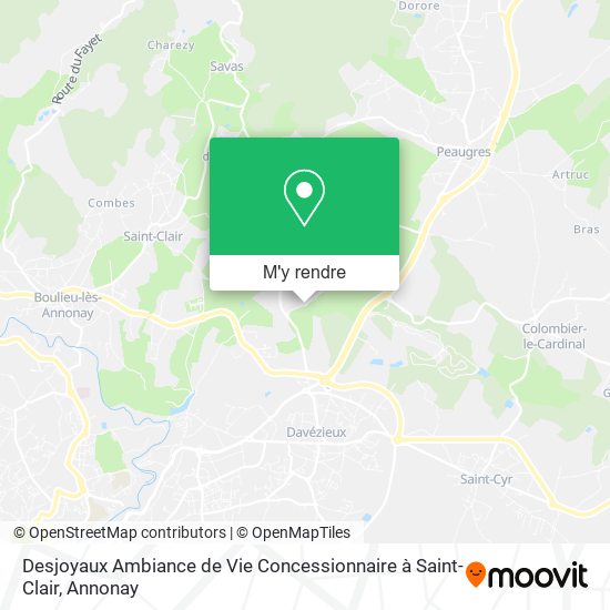 Desjoyaux Ambiance de Vie Concessionnaire à Saint-Clair plan