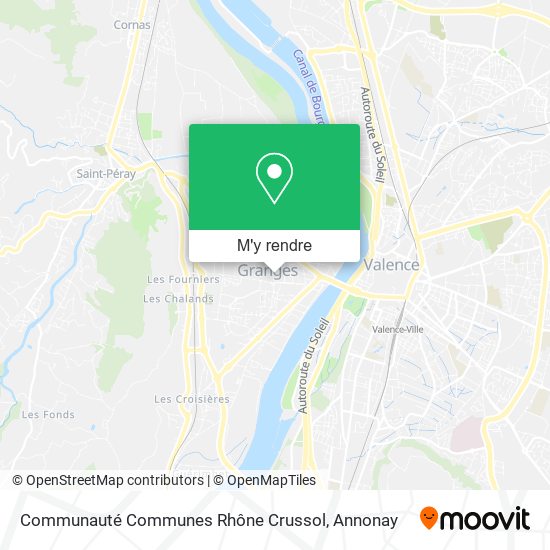 Communauté Communes Rhône Crussol plan
