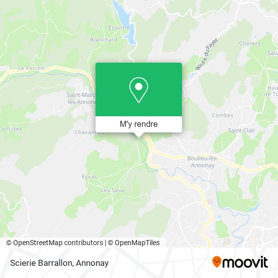 Scierie Barrallon plan