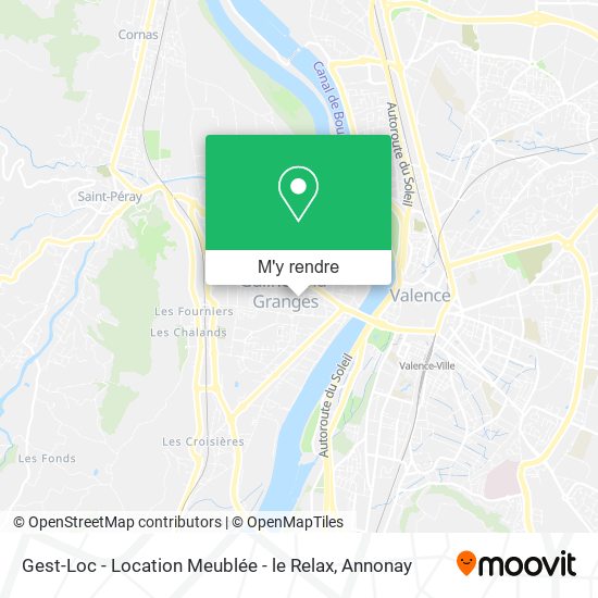 Gest-Loc - Location Meublée - le Relax plan