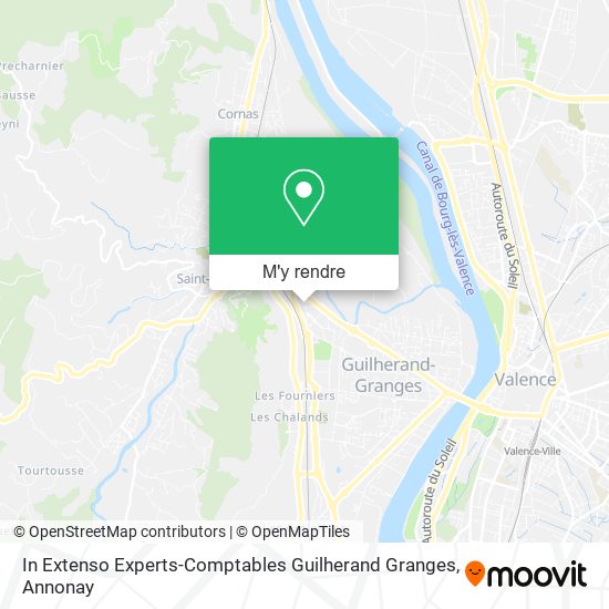 In Extenso Experts-Comptables Guilherand Granges plan