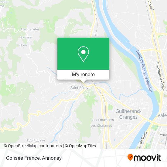 Colisée France plan