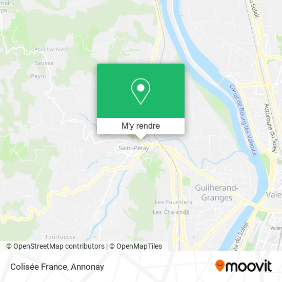 Colisée France plan