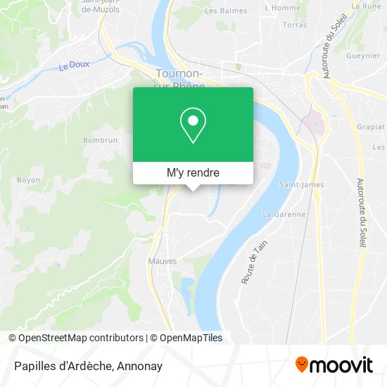 Papilles d'Ardèche plan