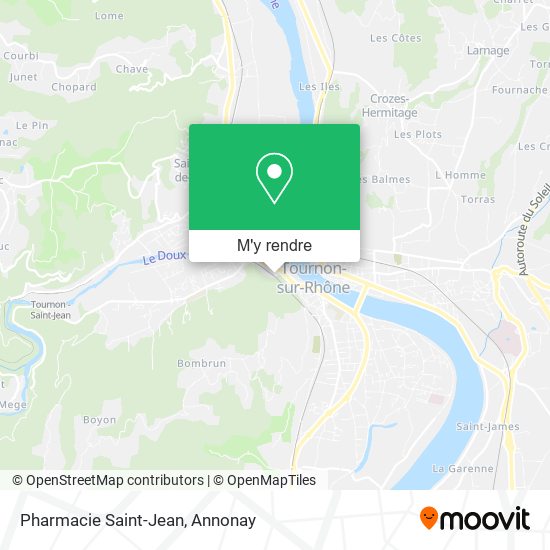 Pharmacie Saint-Jean plan