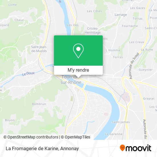 La Fromagerie de Karine plan