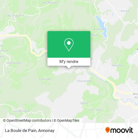 La Boule de Pain plan