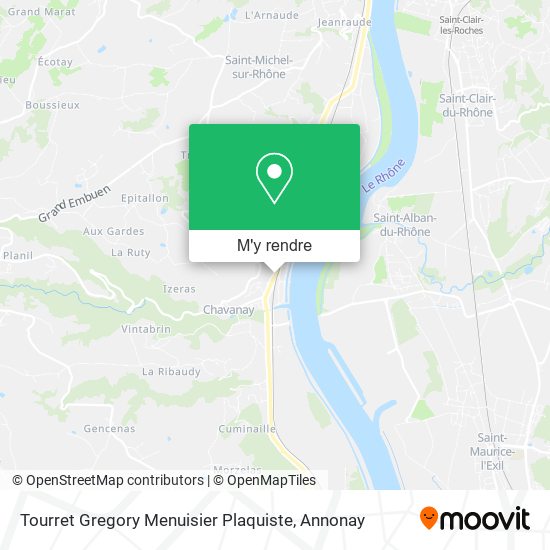 Tourret Gregory Menuisier Plaquiste plan