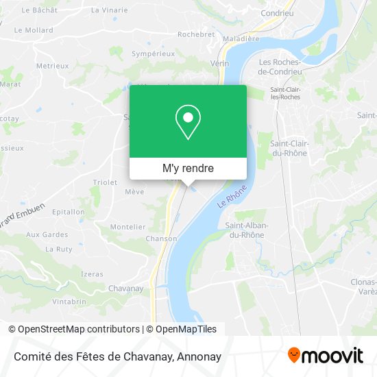 Comité des Fêtes de Chavanay plan