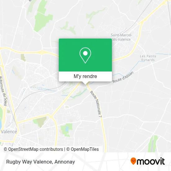 Rugby Way Valence plan