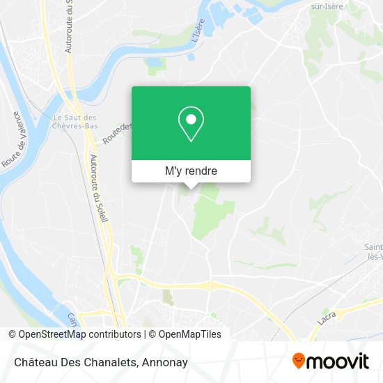 Château Des Chanalets plan