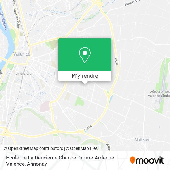 École De La Deuxième Chance Drôme-Ardèche - Valence plan