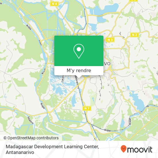 Madagascar Development Learning Center plan