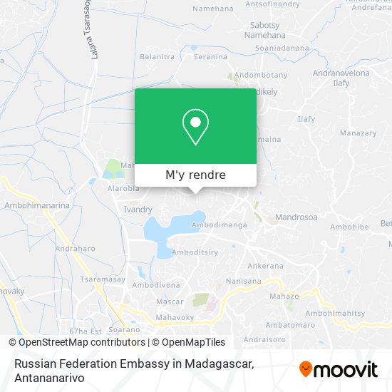 Russian Federation Embassy in Madagascar plan