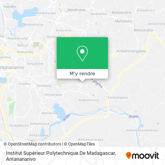 Institut Supérieur Polytechnique De Madagascar plan