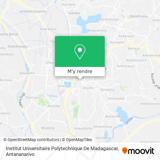 Institut Universitaire Polytechnique De Madagascar plan