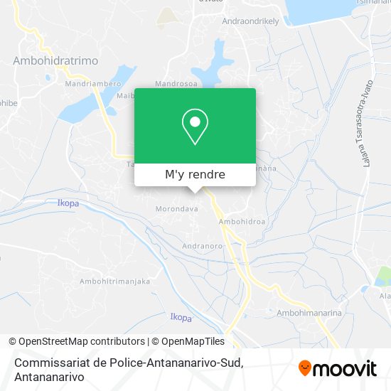 Commissariat de Police-Antananarivo-Sud plan