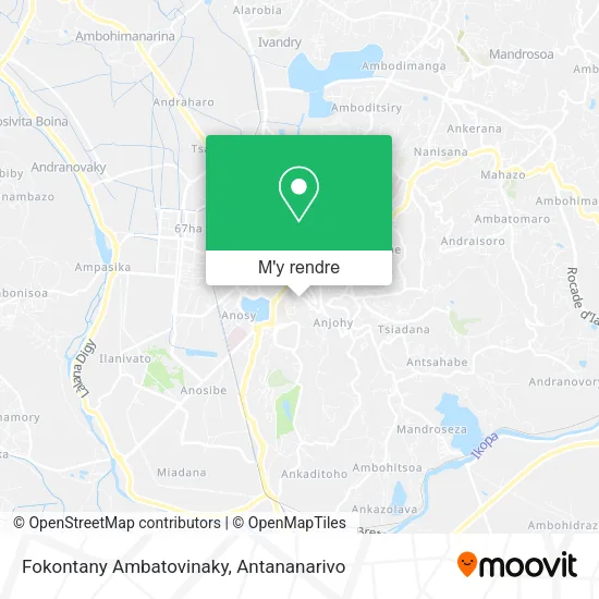 Fokontany Ambatovinaky plan