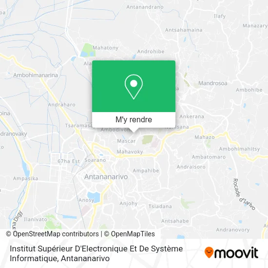 Institut Supérieur D'Electronique Et De Système Informatique plan
